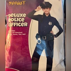 Kids 8-10 police costume